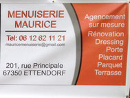 Maurice Menuiserie