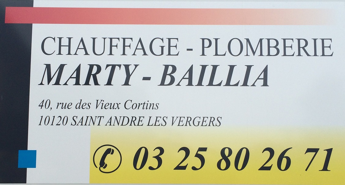 Marty Baillia Chauffage Plomberie